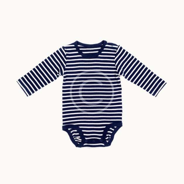 Striped bodysuit